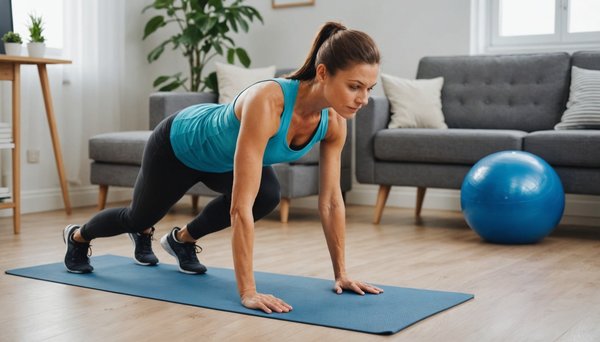 Quels exercices simples peuvent être effectués à la maison pour rester en forme ?