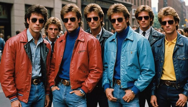 Mode masculine des années 80 : retour sur une décennie audacieuse